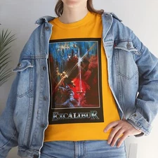Excalibur (1981) T-Shirt Wizards Magic King Arthur Fantasy 