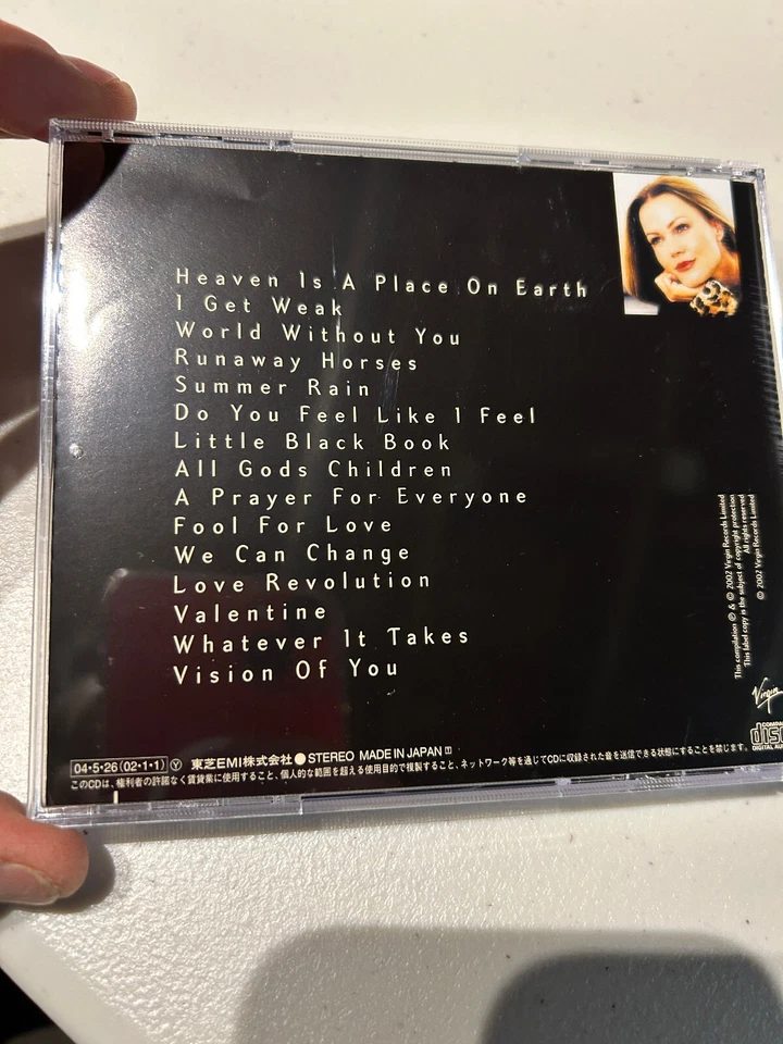 BELINDA CARLISLE- THE COLLECTION  JAPAN EDITION RELEASE CD - Image 3 of 3