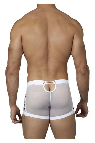 Pikante PIK 0220 BFF Mesh Trunks Color White - Picture 3 of 9