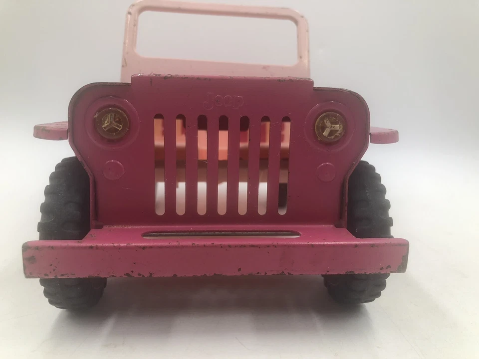 2 Tonka "Elvis" Vintage Años 60 Rosa Nº Jeep Surrey 350 y Orange Dune Buggy Keep Foto 3 de 4