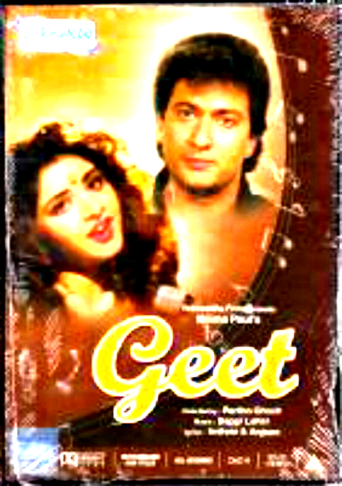 GEET - DIVYA BHARTI, SHAKTI KAPOOR- BRAND NEW BOLLYWOOD DVD - ENGLISH SUBTITLES