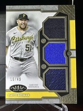 2024 David Bednar Topps Tier 1 Triple Relics #T1R-DB 10/49