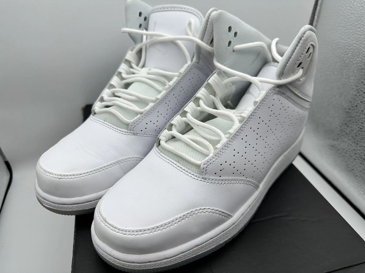 Youth white jordans sales