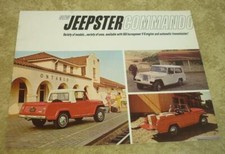 Jeepster Commando 1966 Advertising Sales Brochure 24H085