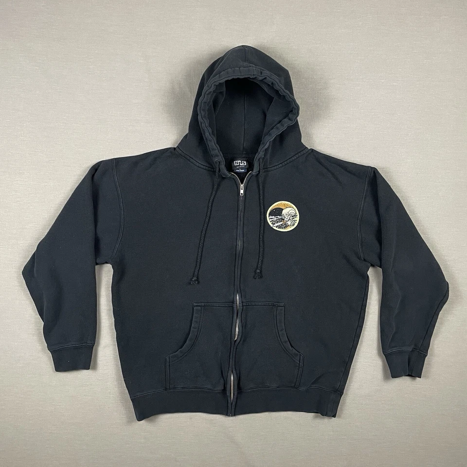 Creature Skateboards Sudadera con Capucha Para Hombres Grande Cremallera Completa Sudadera Suéter NHS Ejército RARO Foto 2 de 4