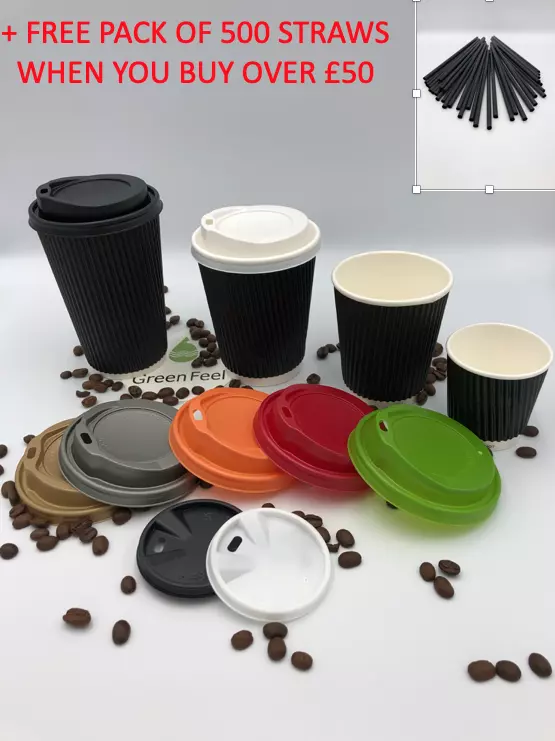 Choice 16 oz. Black Plastic Cup - 50/Pack