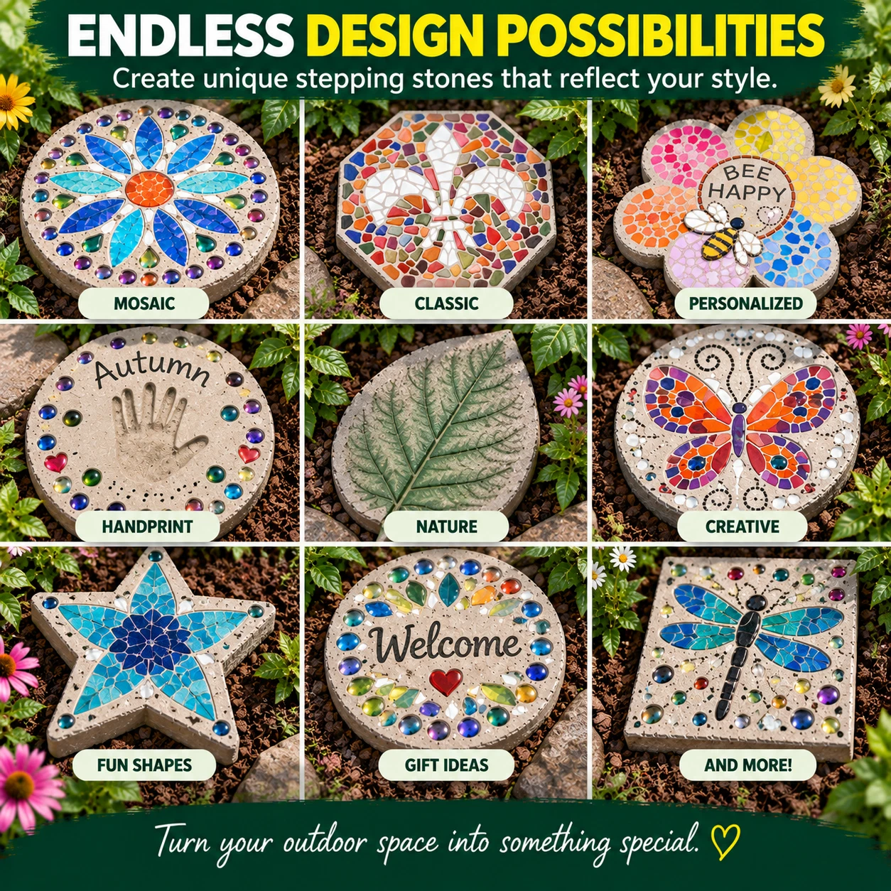 Stepping Stone Mix Ships from USA