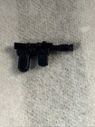 VINTAGE KENNER STAR WARS ORIGINAL HAN SOLO BLACK BLASTER GUN WEAPON ACCESSORY