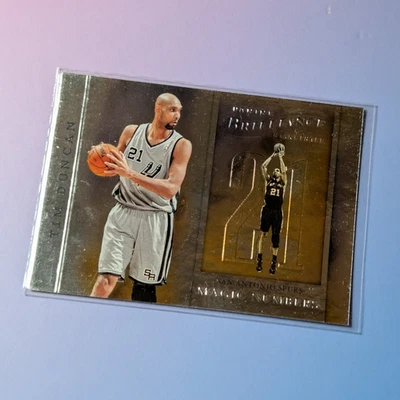 Panini 2012-13 Brilliance Magic Numbers Tim Duncan San Antonio Spurs #51 - Bild 1 von 4