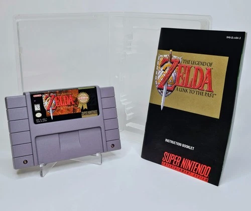 SNES - The Legend of Zelda: A Link to the Past - MINT Condition w/ Manual + Case