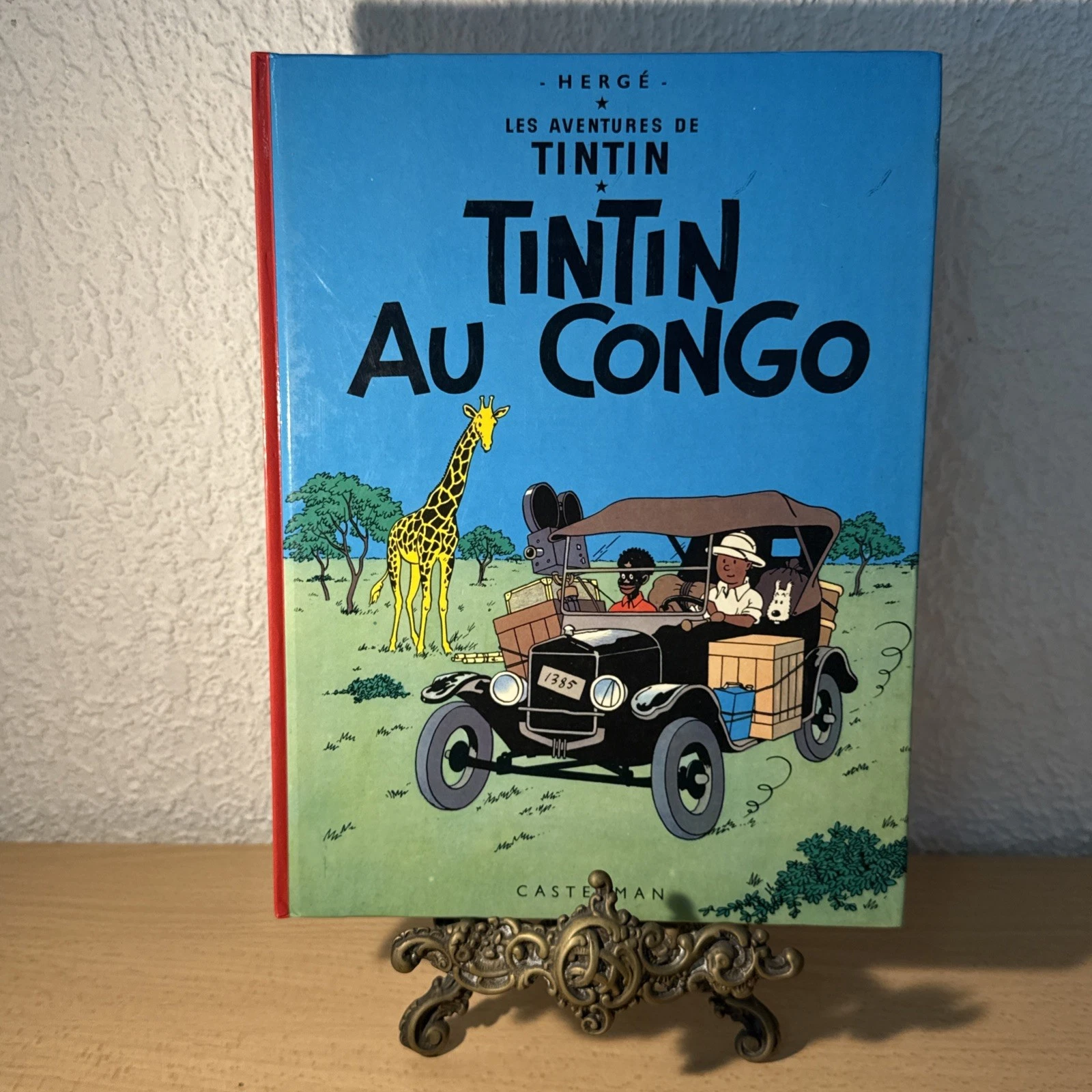 BD Les Aventures De Tintin , Tintin Au Congo 1970