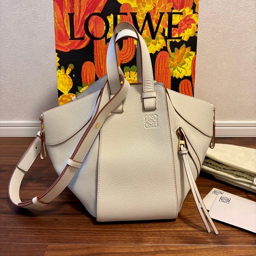 LOEWE Handbag Hammock Small Light Ghost