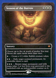 Season of the Burrow (Borderless) - Bloomburrow - Mythic Sorcery