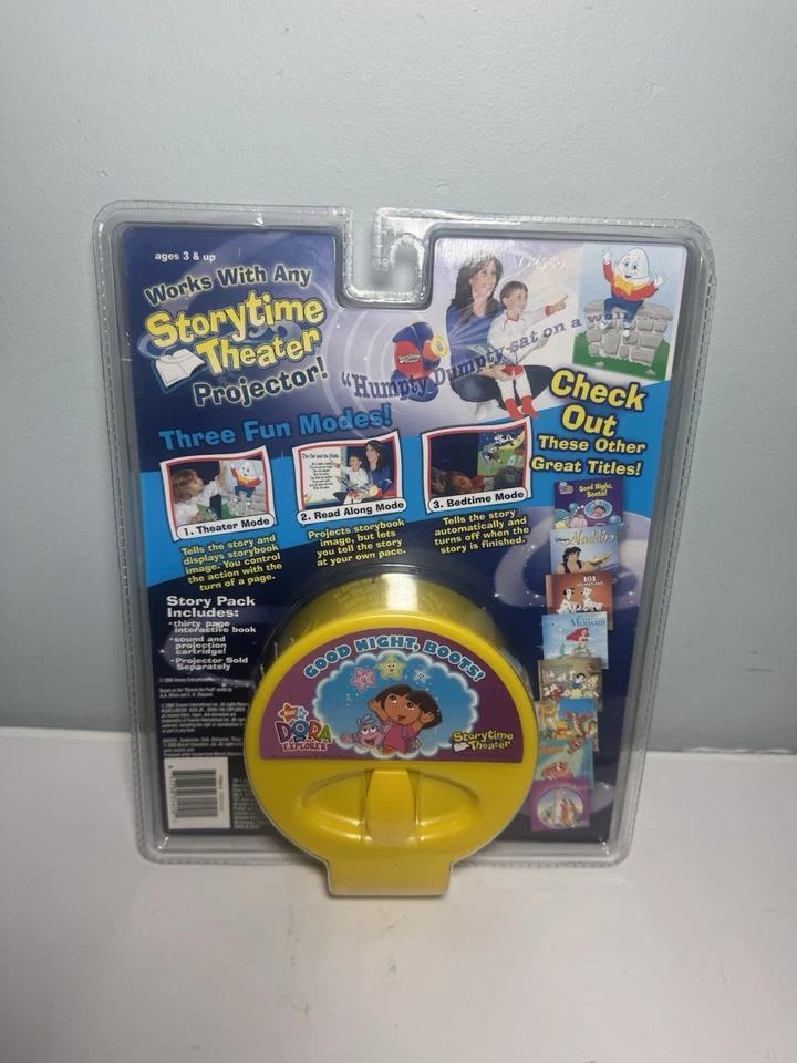 Dora The Explorer Goodnight Boots Storytime Theater Projector Story Pack 2006 Foto 2 de 3