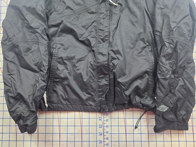 Columbia Titanium Omni-Tech  Jacket Women's Size LARGE Black USED GOOD SHAPE