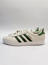 Adidas Men's Gazelle Size 9.5 Cream Collegiate Green IG1635 