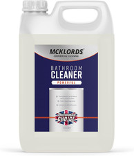 Bathroom and Washroom Professional Cleaner, 5 Litre Clear 3.43 per litre