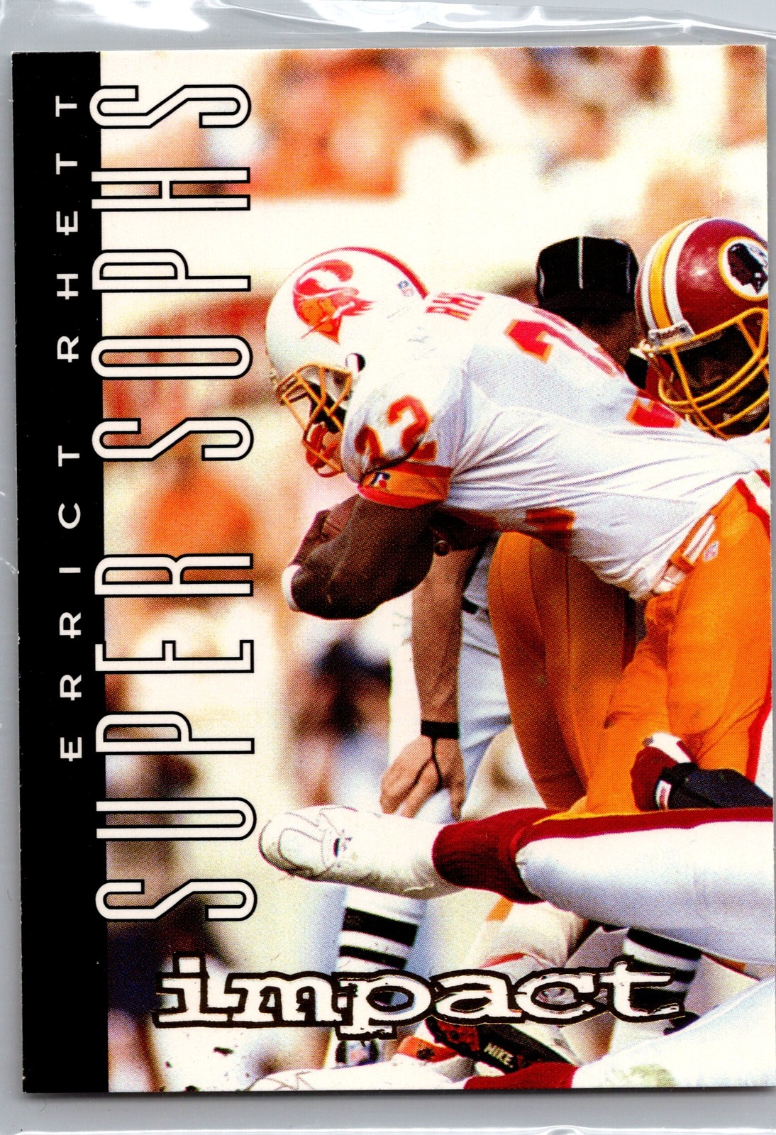 1995 SkyBox Impact #159 Errict Rhett