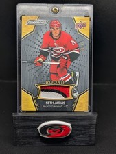 2023-24  Engrained - 2021 Rookie Seth Jarvis #194 Ebony Premium Memorabilia /15