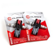 Clarks CP100 40mm Vintage Retro Bike Brake Blocks – Pair, For Aluminium Rims