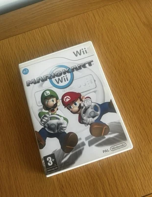 Nintendo Wii Mario Kart Game and Steering Wheels Bundle - Image 1 of 4