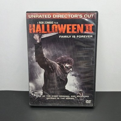 Halloween II DVD Rob Zombie Unrated Director's Cut 2009 Horror Michael Myers