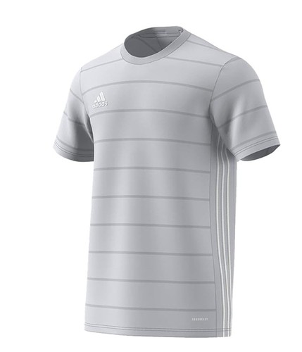 Adidas Mens Campeon 21 Soccer Jersey, Grey, Small