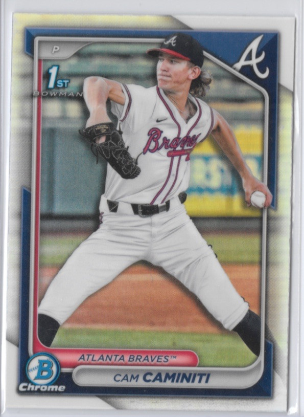 2024 Bowman 1st Draft - Chrome Refractor #BDC-20 Cam Caminiti