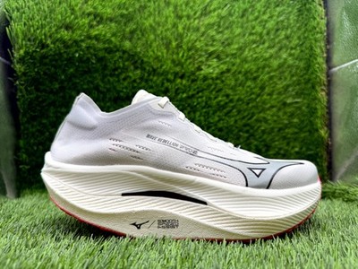 Mizuno Wave Rebellion Pro 2 U1GE241721 Athletic Shoes Womens 7 White Mesh Sports
