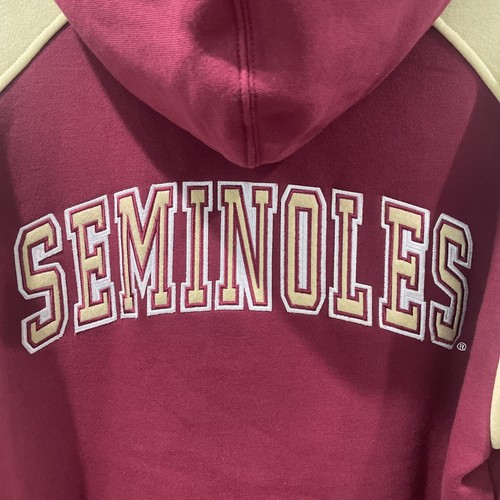 Florida State Seminoles Colosseum Sweatshirt Garnet Size Large Embroidered Read - Picture 4 of 13
