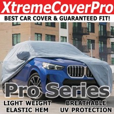 2023 2024 Bmw X2 Breathable Car Cover Wmirror Pocket - Grey