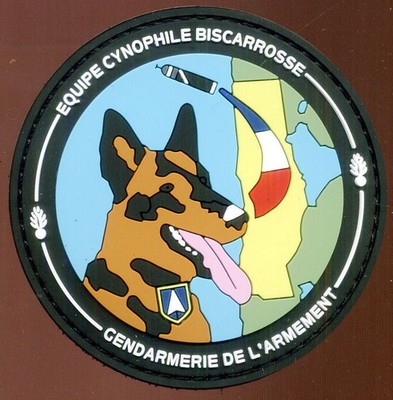 GENDARMERIE DE L'ARMEMENT / TEAM DOG - PVC