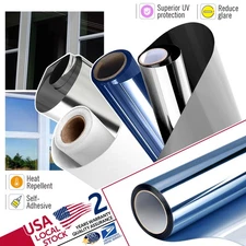 One Way Mirror Window Film Heat UV Reflective Privacy Tint Foil for Home Office