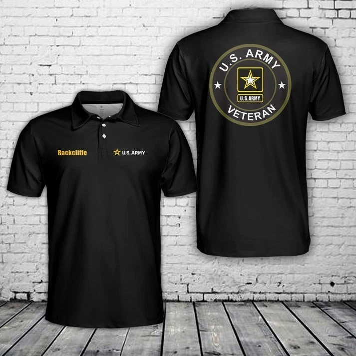 Custom Name US Army Veteran Polo Shirt
Opens in a new window or tab