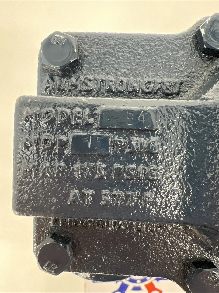 Armstrong F&T Model B4 Steam Trap, MOD 15 PSIG, 175 PSIG, 1-1/4 in NPT - Image 2 of 4