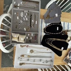 LOT;Vintage/Victorian Jewelry:Krementz,Goldette,Miriam Haskell,Kramer,Vogue,Coro