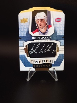 John LeClair /40 Trilogie 2016-17, Tryptichs, Autogramm, Montreal Canadiens