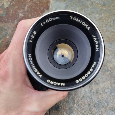 ユアサノ Rare Yashinon Tomioka 60mm f2.8 1:1 Macro M42 Mount | eBay