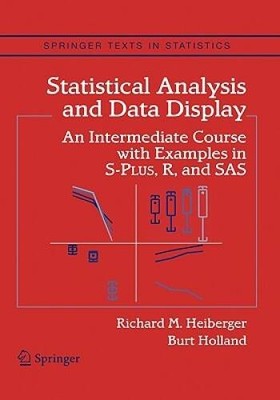 Statistical Analysis and Data Display: An Intermediate Course with Exampl - GOOD