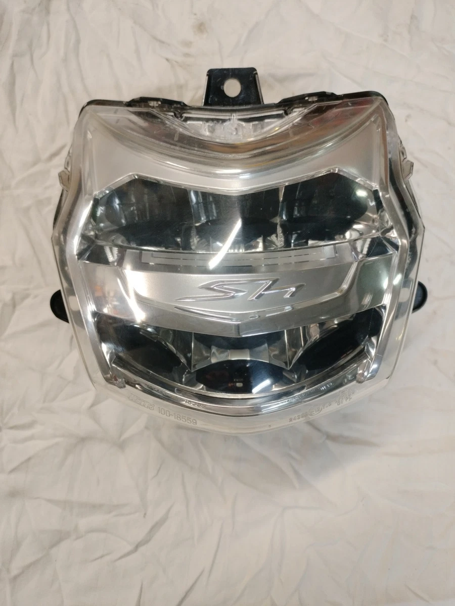Faro Anteriore Per Moto Honda DIO ZX AF35 - In Plastica ABS, Senza Lampada Inclusa, Colore Bianco