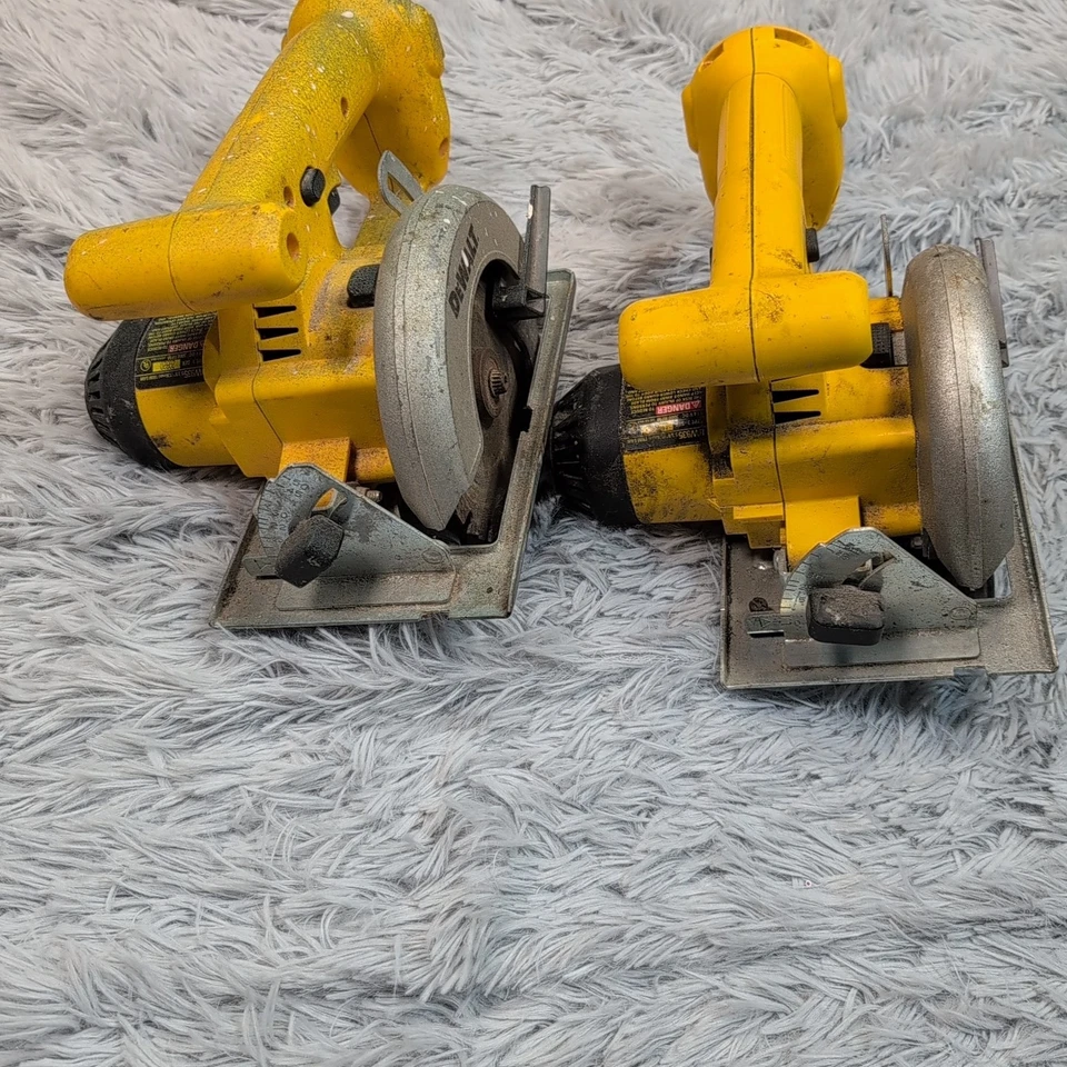 DeWalt DW935 5 3/8" 14.4v Cordless Circular Trim Saw - TOOL ONLY Lot Of 2 - Image 2 of 4