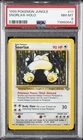 1999 POKEMON JUNGLE #11 SNORLAX-HOLO PSA 8