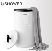 Towel Warmers 20L Towel Warmer Bucket Auto Shut-Off Bathroom Spa Fits 2 Towels