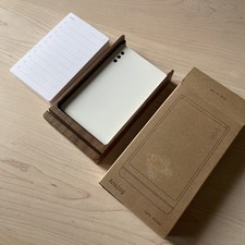 Ugmonk Solid Walnut Wood Card Holder for Analog Productivity Tool
