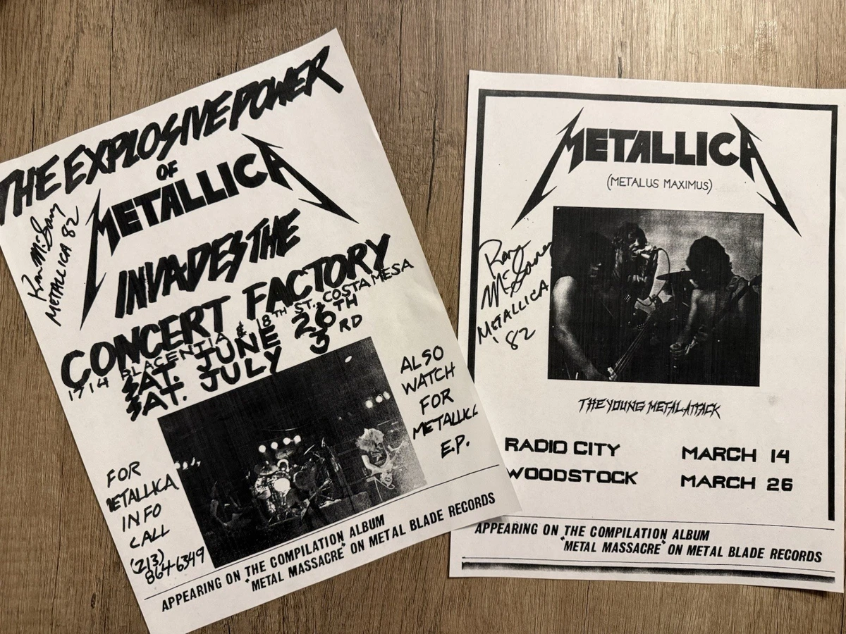 Other Metallica Memorabilia for sale | eBay