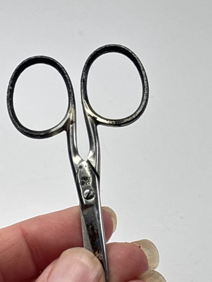 J.A. HENCKELS Vintage School/Hobby/Sewing Scissors Small 2.5" Solingen See Wear - Image 3 of 4