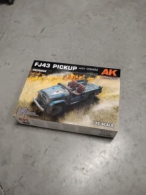 1/35 AK Interactive #35002 FJ43 Pickup With DShKM MG