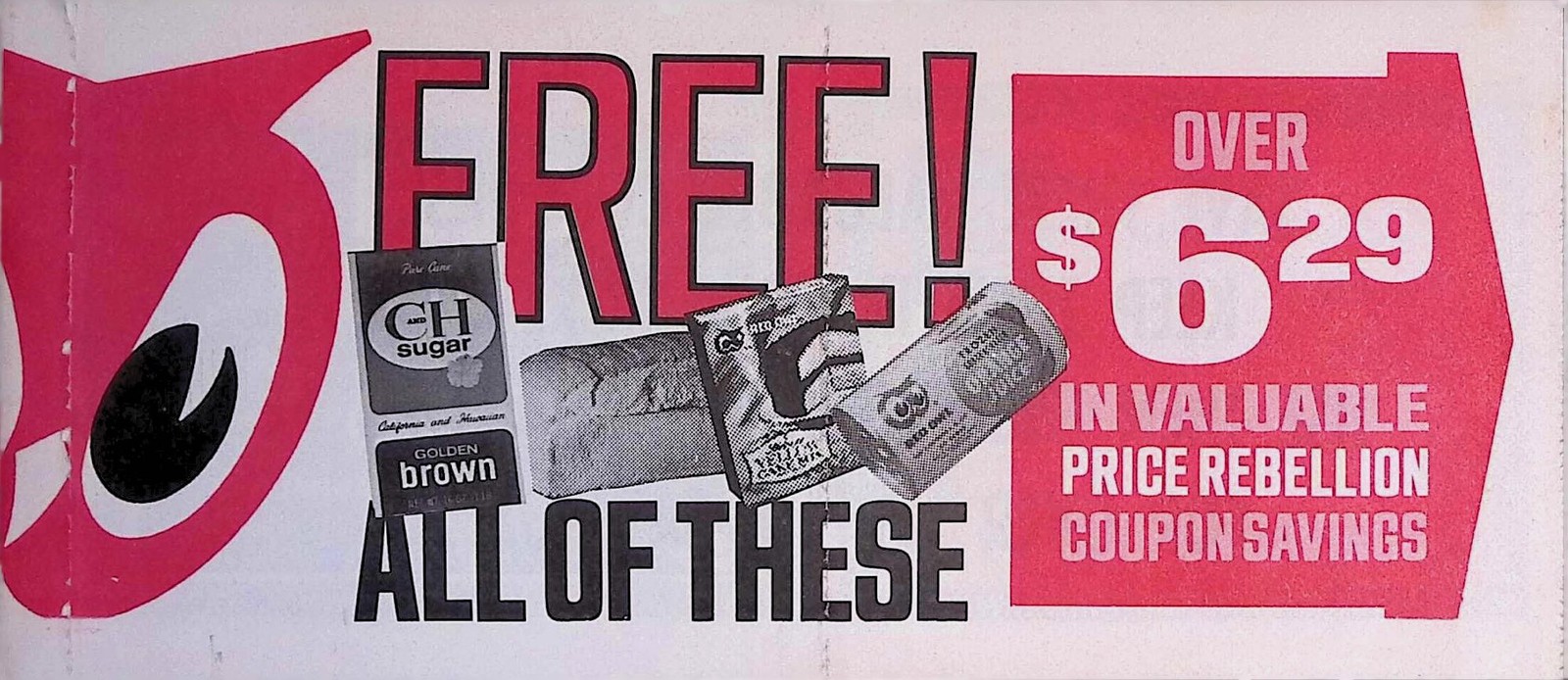 Red Owl Grocery Coupon Booklet 1971 Price Rebellion C &Amp; H Sugar Alpo Dog Food