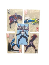 Swap Playing Cards  MARVEL  VENOM   LOT OF 4 CARDS    All of the 9's