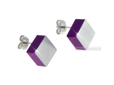 CLIC Aluminium Designer Ohrschmuck O15P